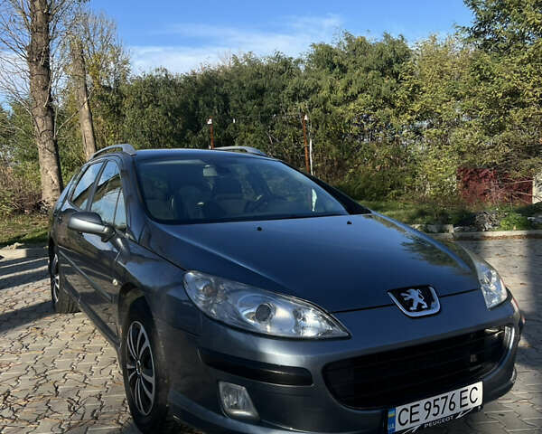 Сірий Пежо 407, об'ємом двигуна 2 л та пробігом 306 тис. км за 3800 $, фото 1 на Automoto.ua