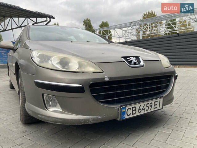 Серый Пежо 407, объемом двигателя 2 л и пробегом 305 тыс. км за 3800 $, фото 1 на Automoto.ua