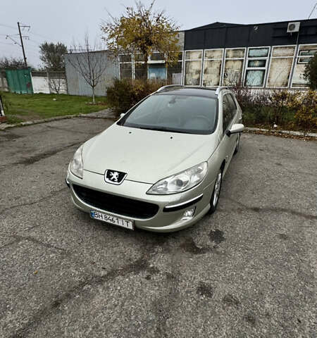 Серый Пежо 407, объемом двигателя 2 л и пробегом 334 тыс. км за 4999 $, фото 1 на Automoto.ua