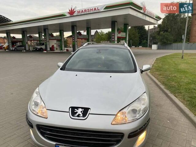 Серый Пежо 407, объемом двигателя 2 л и пробегом 350 тыс. км за 4750 $, фото 1 на Automoto.ua