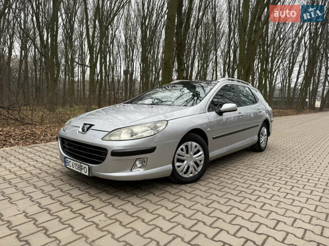 Серый Пежо 407, объемом двигателя 1.56 л и пробегом 299 тыс. км за 3800 $, фото 1 на Automoto.ua