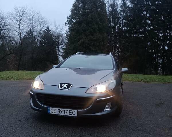 Серый Пежо 407, объемом двигателя 2 л и пробегом 217 тыс. км за 2950 $, фото 1 на Automoto.ua