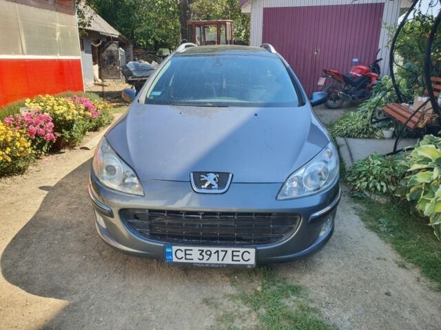Серый Пежо 407, объемом двигателя 2 л и пробегом 217 тыс. км за 4000 $, фото 1 на Automoto.ua