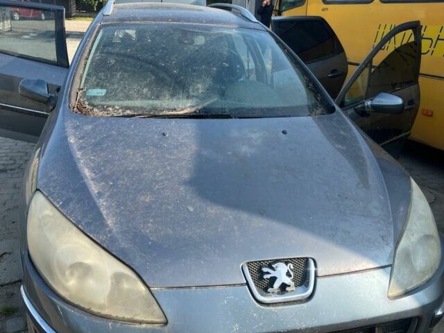 Сірий Пежо 407, об'ємом двигуна 2 л та пробігом 280 тис. км за 2200 $, фото 1 на Automoto.ua