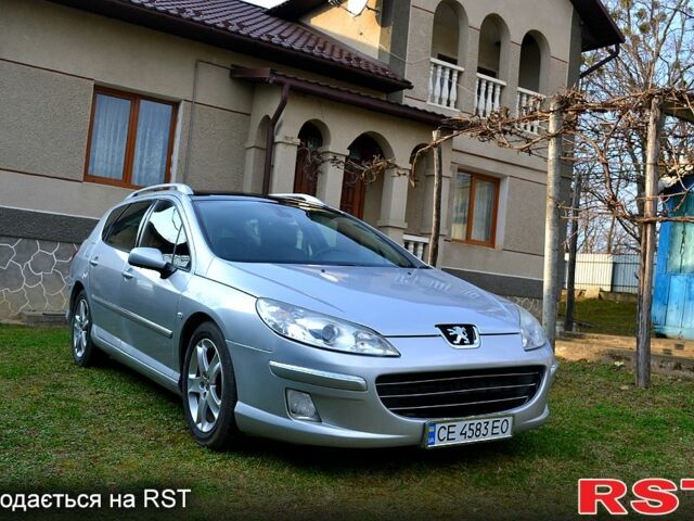 Сірий Пежо 407, об'ємом двигуна 2 л та пробігом 250 тис. км за 5500 $, фото 1 на Automoto.ua