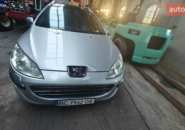 Серый Пежо 407, объемом двигателя 2.2 л и пробегом 132 тыс. км за 5100 $, фото 1 на Automoto.ua