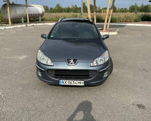 Серый Пежо 407, объемом двигателя 2 л и пробегом 290 тыс. км за 4500 $, фото 1 на Automoto.ua