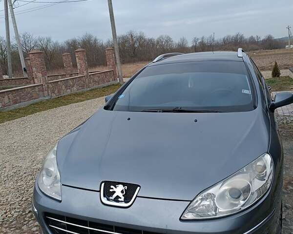 Серый Пежо 407, объемом двигателя 2 л и пробегом 250 тыс. км за 4721 $, фото 1 на Automoto.ua