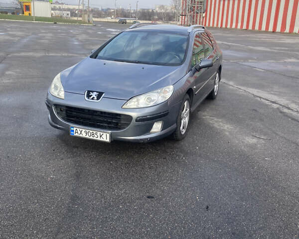 Серый Пежо 407, объемом двигателя 2 л и пробегом 269 тыс. км за 4600 $, фото 1 на Automoto.ua
