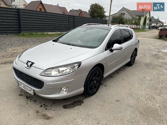Серый Пежо 407, объемом двигателя 2 л и пробегом 317 тыс. км за 6500 $, фото 1 на Automoto.ua