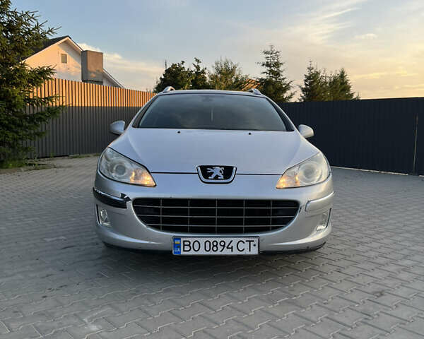 Серый Пежо 407, объемом двигателя 2 л и пробегом 378 тыс. км за 5300 $, фото 1 на Automoto.ua