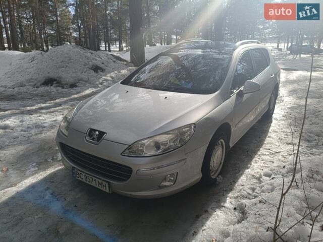 Сірий Пежо 407, об'ємом двигуна 1.56 л та пробігом 370 тис. км за 4700 $, фото 1 на Automoto.ua