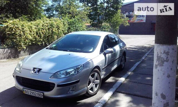 Сірий Пежо 407, об'ємом двигуна 2 л та пробігом 175 тис. км за 7000 $, фото 1 на Automoto.ua