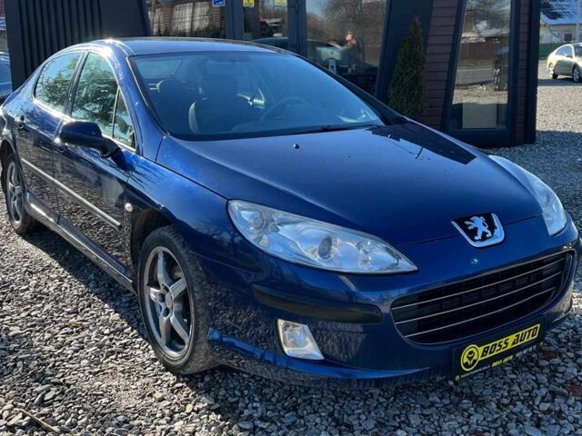 Синий Пежо 407, объемом двигателя 2 л и пробегом 255 тыс. км за 5200 $, фото 1 на Automoto.ua