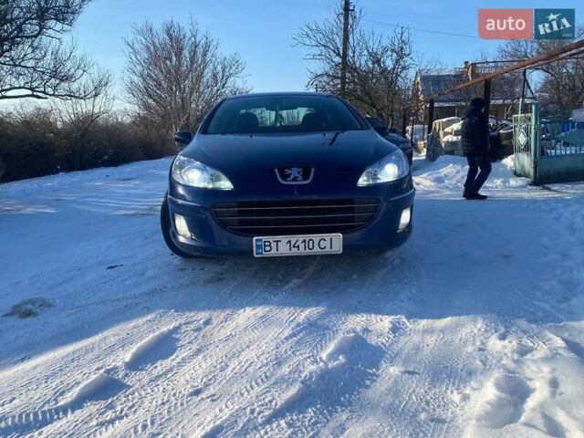 Синий Пежо 407, объемом двигателя 2 л и пробегом 159 тыс. км за 4700 $, фото 1 на Automoto.ua