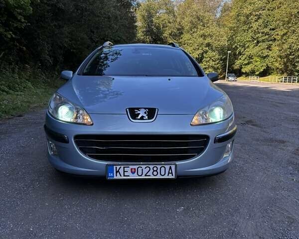 Синий Пежо 407, объемом двигателя 2 л и пробегом 268 тыс. км за 2326 $, фото 1 на Automoto.ua