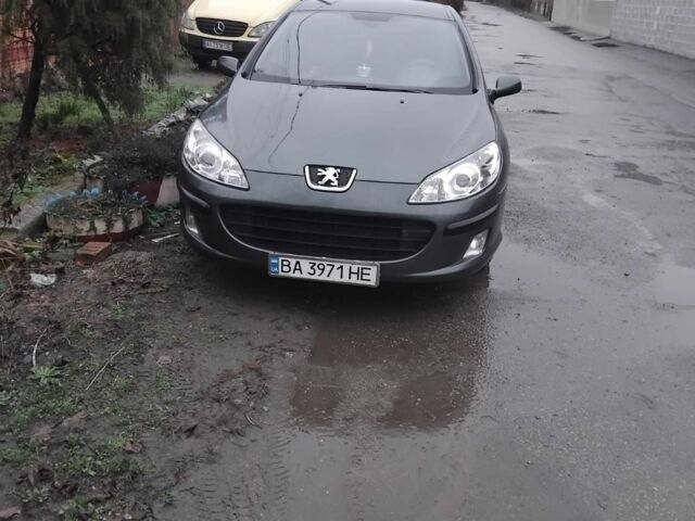 Зеленый Пежо 407, объемом двигателя 1.7 л и пробегом 356 тыс. км за 4600 $, фото 1 на Automoto.ua