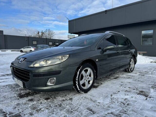 Зеленый Пежо 407, объемом двигателя 1.6 л и пробегом 360 тыс. км за 2500 $, фото 1 на Automoto.ua