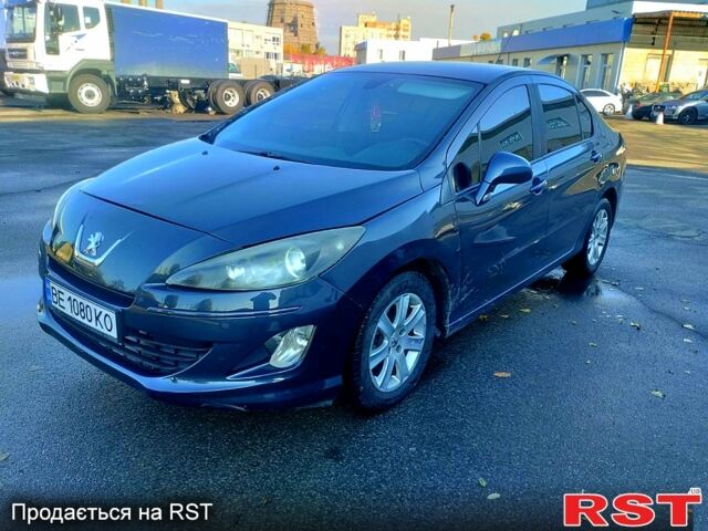 Синий Пежо 408, объемом двигателя 1.6 л и пробегом 280 тыс. км за 6500 $, фото 1 на Automoto.ua