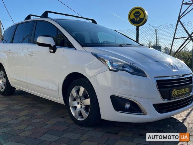 Білий Пежо 5008, об'ємом двигуна 1.6 л та пробігом 203 тис. км за 10700 $, фото 1 на Automoto.ua