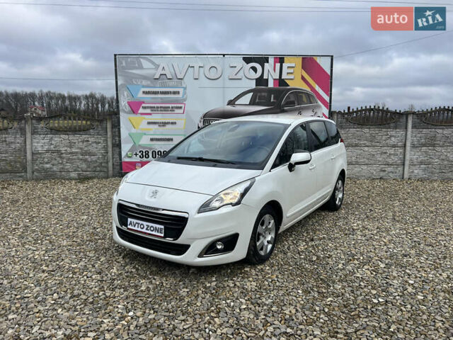 Білий Пежо 5008, об'ємом двигуна 1.6 л та пробігом 205 тис. км за 9099 $, фото 1 на Automoto.ua