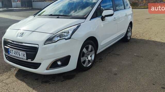 Білий Пежо 5008, об'ємом двигуна 1.6 л та пробігом 210 тис. км за 9100 $, фото 1 на Automoto.ua