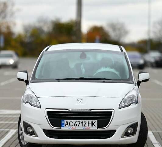 Білий Пежо 5008, об'ємом двигуна 1.56 л та пробігом 330 тис. км за 8800 $, фото 1 на Automoto.ua