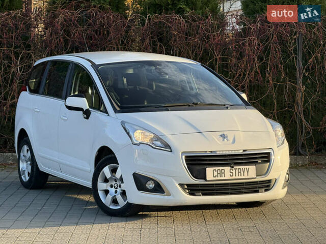 Білий Пежо 5008, об'ємом двигуна 1.6 л та пробігом 230 тис. км за 9999 $, фото 1 на Automoto.ua