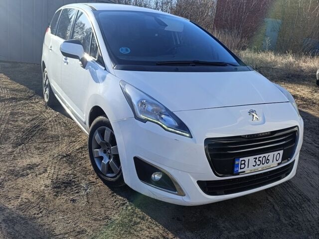 Білий Пежо 5008, об'ємом двигуна 1.56 л та пробігом 307 тис. км за 8200 $, фото 1 на Automoto.ua