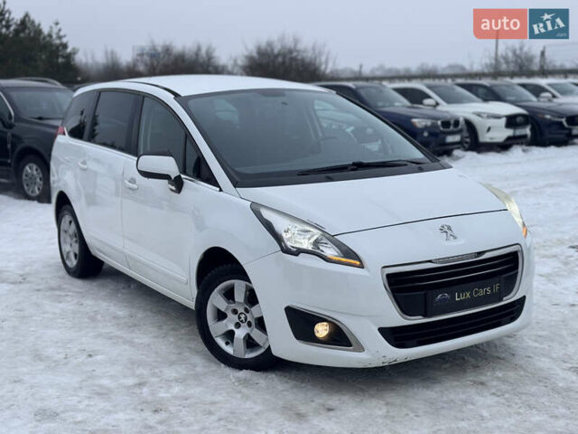 Белый Пежо 5008, объемом двигателя 1.6 л и пробегом 250 тыс. км за 9200 $, фото 1 на Automoto.ua