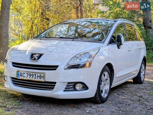 Пежо 5008 2010 в Ковель на Automoto.ua Белый Пежо 5008, объемом двигателя 1.56 л и пробегом 200 тыс. км за 6700 $, фото 1 на Automoto.ua