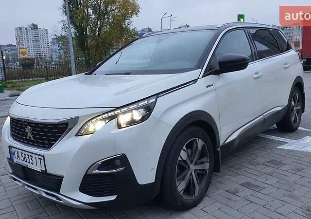 Белый Пежо 5008, объемом двигателя 2 л и пробегом 140 тыс. км за 24200 $, фото 1 на Automoto.ua