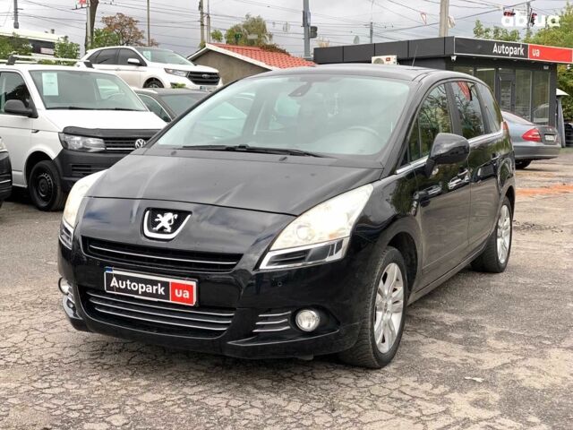 Чорний Пежо 5008, об'ємом двигуна 1.6 л та пробігом 177 тис. км за 8190 $, фото 1 на Automoto.ua