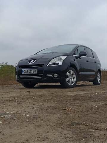 Чорний Пежо 5008, об'ємом двигуна 2 л та пробігом 255 тис. км за 8500 $, фото 1 на Automoto.ua