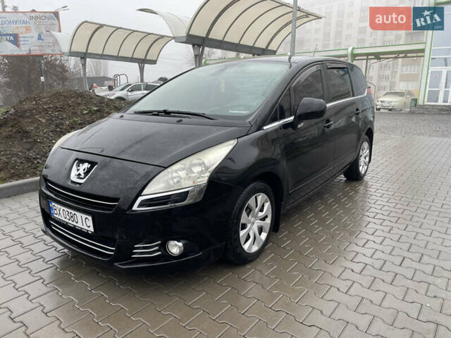 Черный Пежо 5008, объемом двигателя 1.6 л и пробегом 254 тыс. км за 7300 $, фото 1 на Automoto.ua