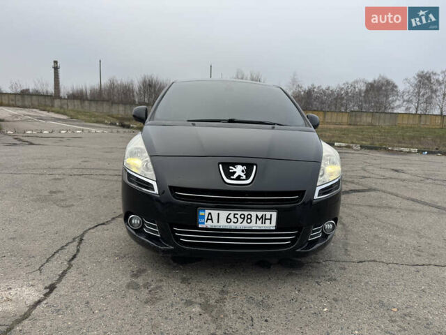 Черный Пежо 5008, объемом двигателя 1.56 л и пробегом 356 тыс. км за 8199 $, фото 1 на Automoto.ua