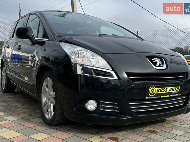 Черный Пежо 5008, объемом двигателя 2 л и пробегом 221 тыс. км за 9300 $, фото 1 на Automoto.ua
