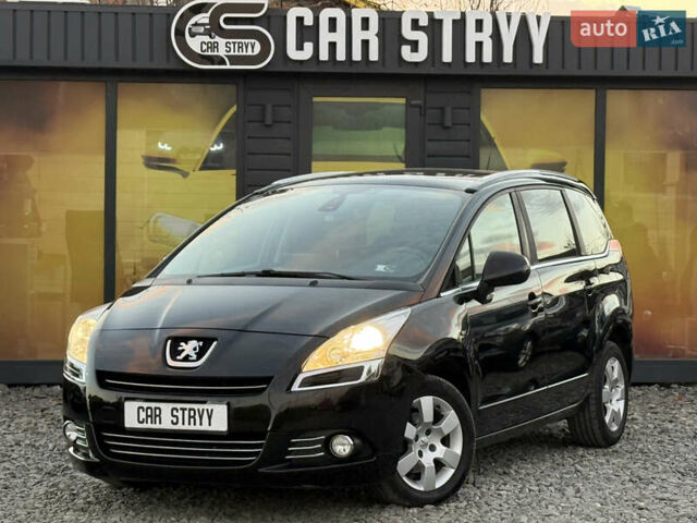 Чорний Пежо 5008, об'ємом двигуна 1.6 л та пробігом 224 тис. км за 7999 $, фото 1 на Automoto.ua