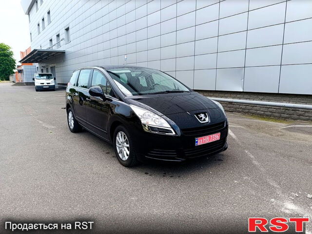 Черный Пежо 5008, объемом двигателя 1.6 л и пробегом 181 тыс. км за 7850 $, фото 1 на Automoto.ua