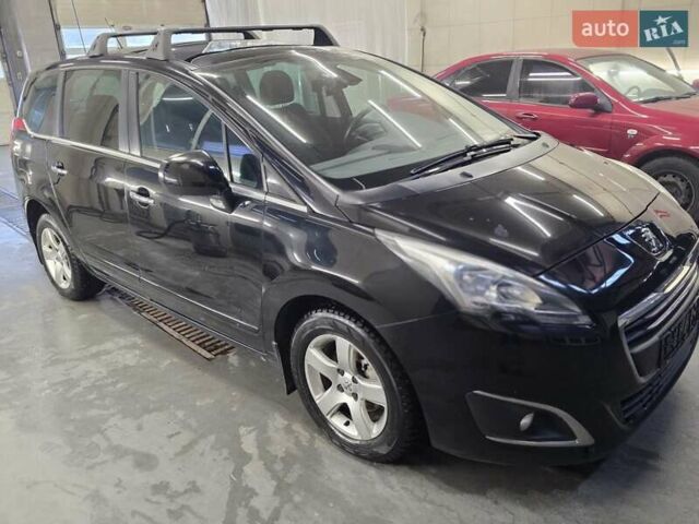 Черный Пежо 5008, объемом двигателя 1.56 л и пробегом 250 тыс. км за 9500 $, фото 1 на Automoto.ua