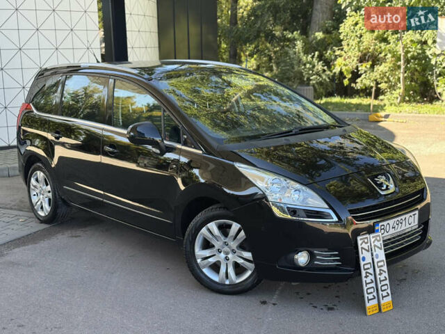 Черный Пежо 5008, объемом двигателя 1.6 л и пробегом 240 тыс. км за 6199 $, фото 1 на Automoto.ua