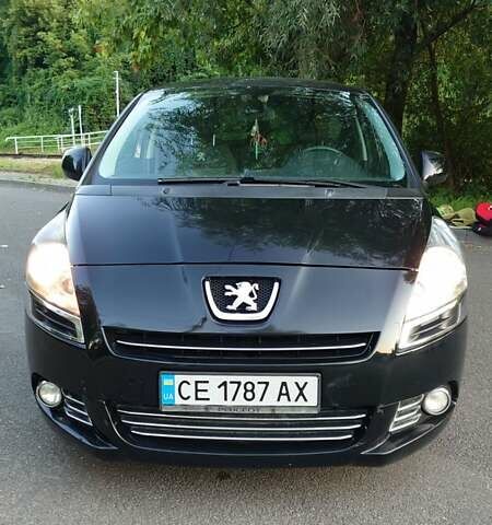 Чорний Пежо 5008, об'ємом двигуна 1.6 л та пробігом 177 тис. км за 8500 $, фото 1 на Automoto.ua