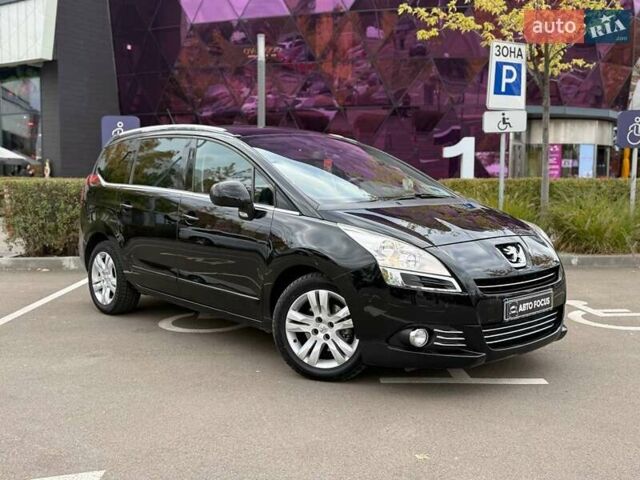 Чорний Пежо 5008, об'ємом двигуна 1.6 л та пробігом 236 тис. км за 7990 $, фото 1 на Automoto.ua