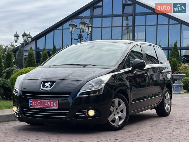 Черный Пежо 5008, объемом двигателя 1.6 л и пробегом 214 тыс. км за 7999 $, фото 1 на Automoto.ua