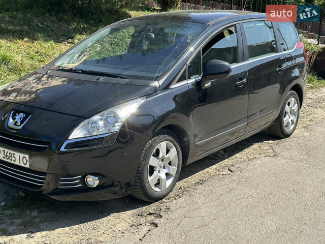 Черный Пежо 5008, объемом двигателя 1.6 л и пробегом 235 тыс. км за 6500 $, фото 1 на Automoto.ua