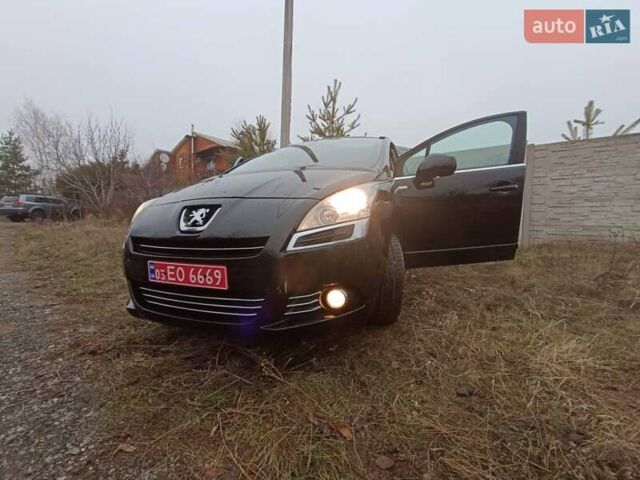 Чорний Пежо 5008, об'ємом двигуна 1.6 л та пробігом 206 тис. км за 7200 $, фото 1 на Automoto.ua