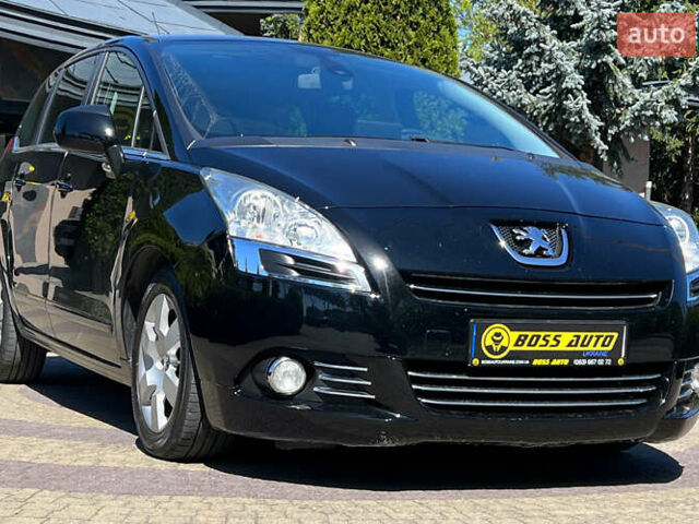 Черный Пежо 5008, объемом двигателя 1.6 л и пробегом 202 тыс. км за 9750 $, фото 1 на Automoto.ua
