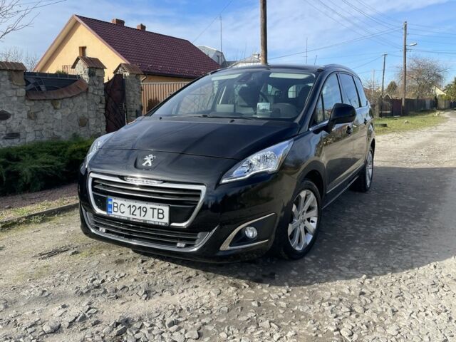 Чорний Пежо 5008, об'ємом двигуна 2 л та пробігом 240 тис. км за 10500 $, фото 1 на Automoto.ua