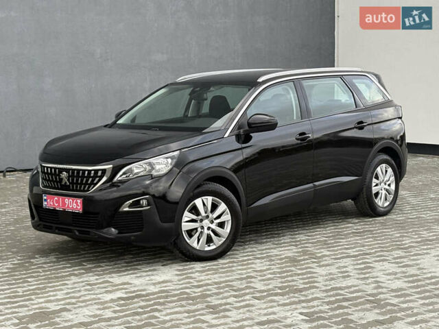 Чорний Пежо 5008, об'ємом двигуна 1.5 л та пробігом 185 тис. км за 19550 $, фото 1 на Automoto.ua