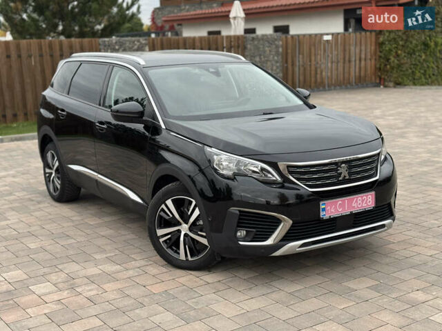Чорний Пежо 5008, об'ємом двигуна 1.5 л та пробігом 164 тис. км за 23499 $, фото 1 на Automoto.ua